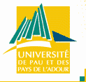 logo of the Univ. of Pau et Pays de l'Adour